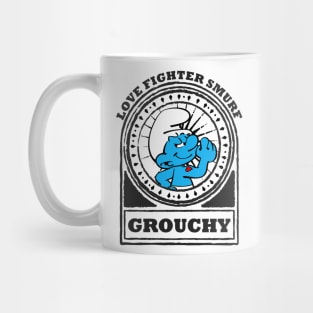 Grouchy - Love Fighter Smurf Mug
